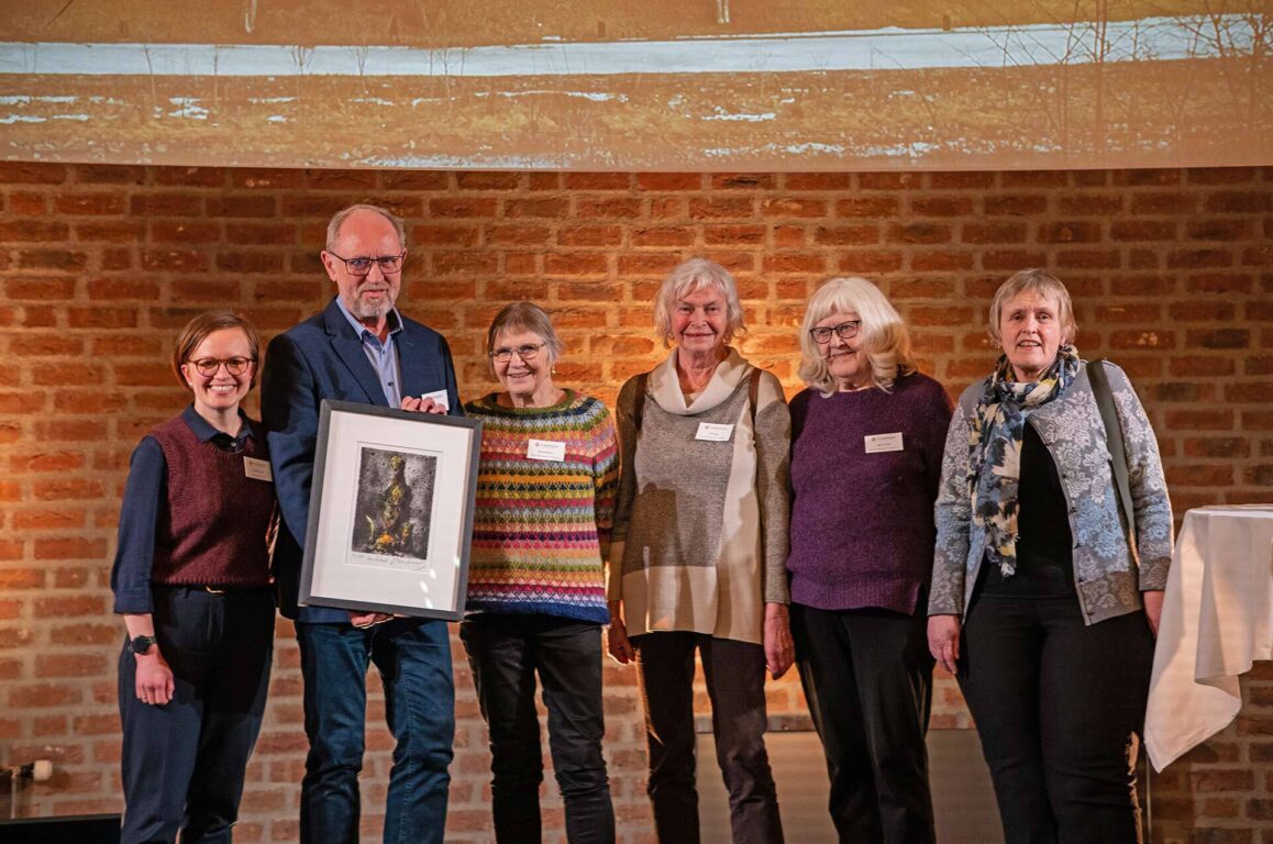 Vinnere av Pilegrimsprisen. Foto