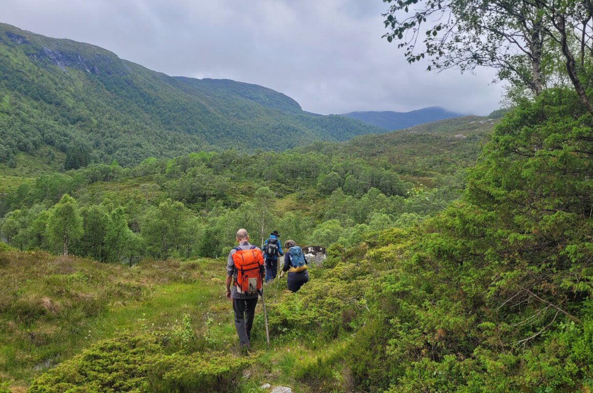 Vandring gjennom Berstaddalen