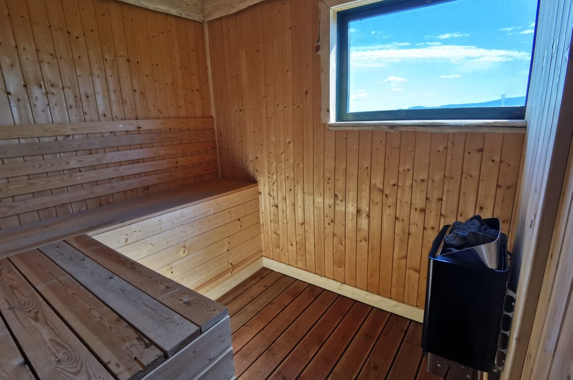 Sauna med utsikt