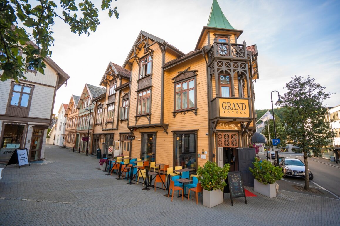 Older, historic hotel