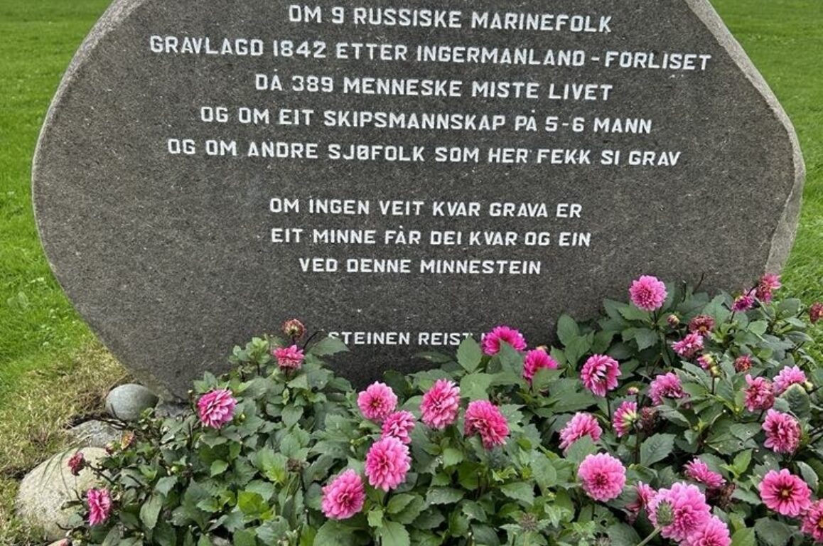 Kystpilegrimsleia Varhaug gamle kirkegård Foto: Wenche Lindtner